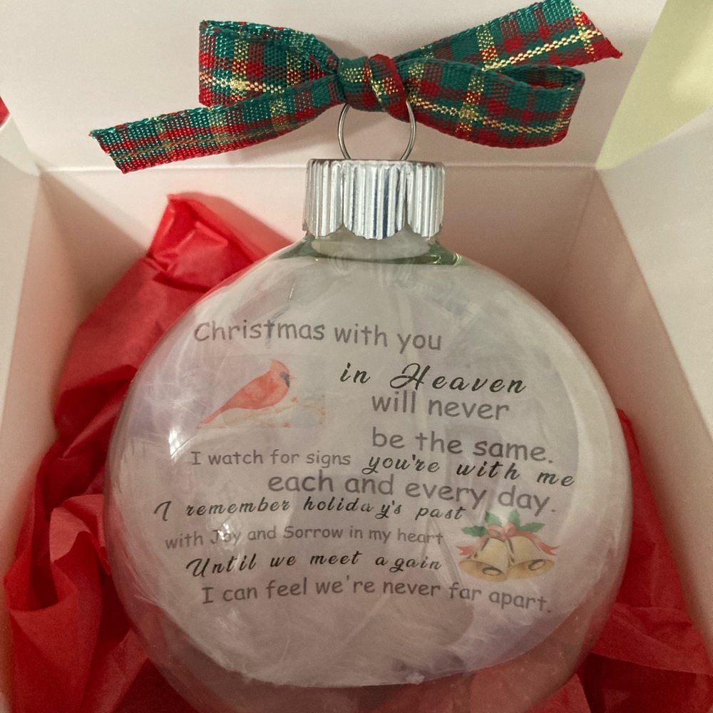 Cardinal Christmas in Heaven Ornament